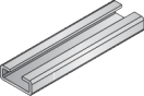 Rail 11X28MM RL - Zinc plated steel