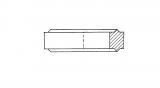 Seal pressure gauge XDKI - zinc plated steel