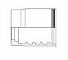 Crimp ferrule 4SP / 4SH / R12 - No skive Crimp ferrule 4SP / 4SH / R12 - No skive PHFV